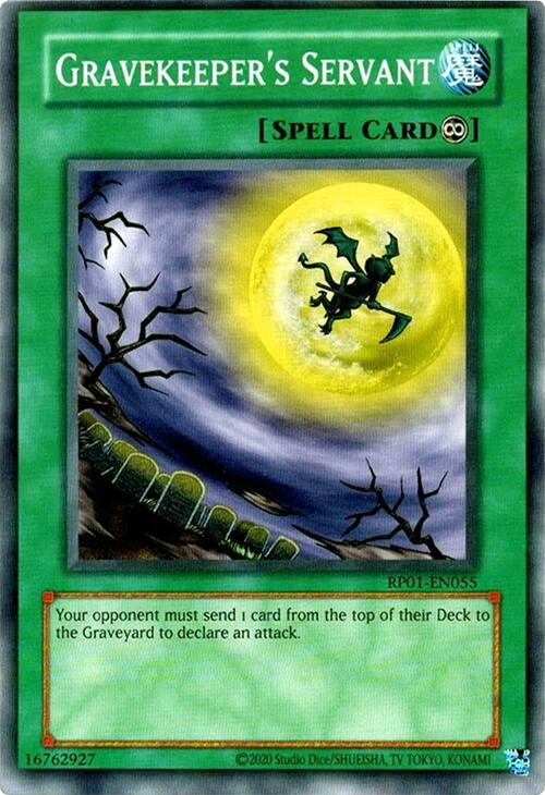 Gravekeeper's Servant [RP01-EN055] Common | Card Merchant Takapuna