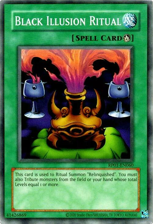 Black Illusion Ritual [RP01-EN060] Common | Card Merchant Takapuna