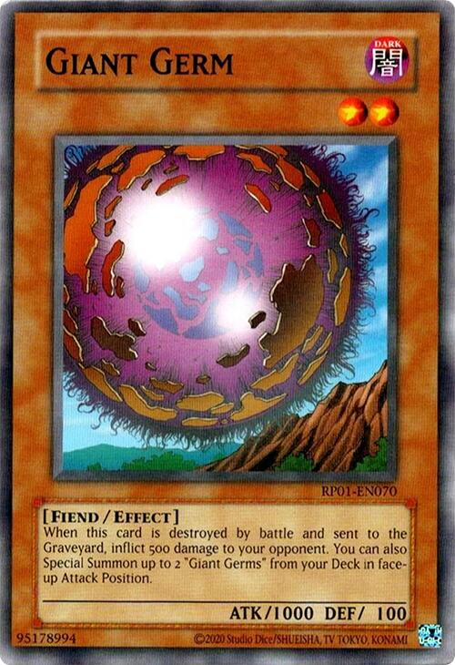 Giant Germ [RP01-EN070] Common | Card Merchant Takapuna