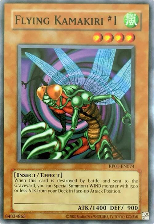 Flying Kamakiri #1 [RP01-EN074] Common | Card Merchant Takapuna