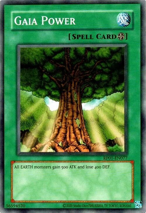 Gaia Power [RP01-EN077] Common | Card Merchant Takapuna