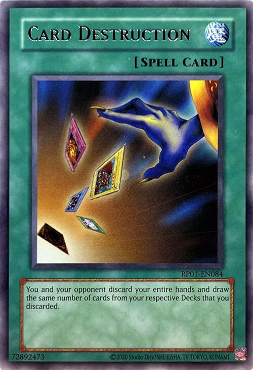 Card Destruction [RP01-EN084] Rare | Card Merchant Takapuna