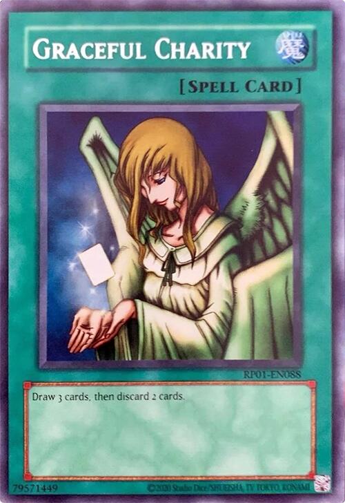 Graceful Charity [RP01-EN088] Rare | Card Merchant Takapuna