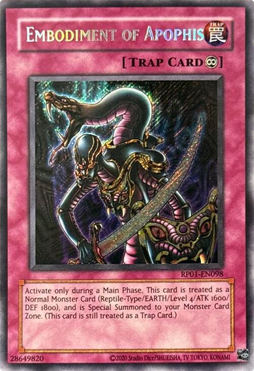 Embodiment of Apophis [RP01-EN098] Secret Rare | Card Merchant Takapuna