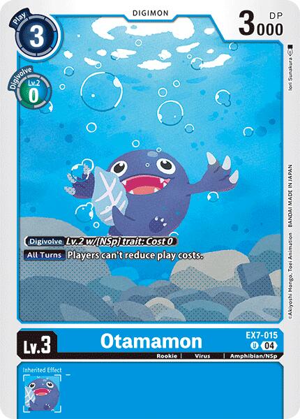 Otamamon [EX7-015] [Digimon LIBERATOR] | Card Merchant Takapuna