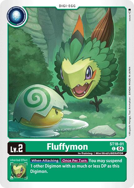 Fluffymon [ST18-01] [Starter Deck: Guardian Vortex] | Card Merchant Takapuna