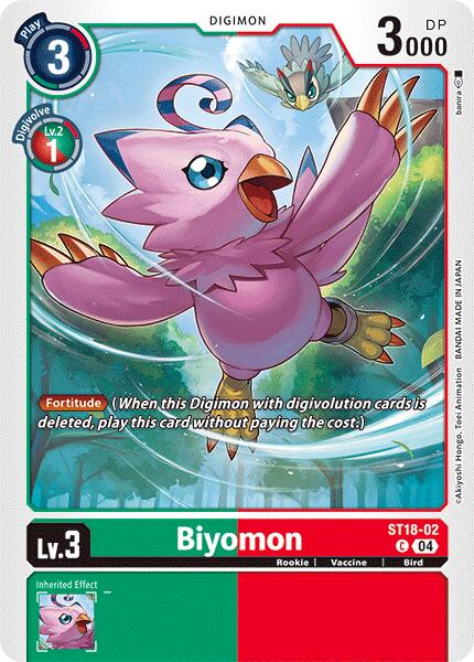 Biyomon [ST18-02] [Starter Deck: Guardian Vortex] | Card Merchant Takapuna