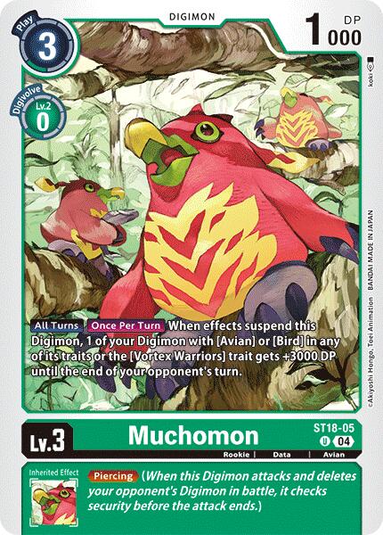 Muchomon [ST18-05] [Starter Deck: Guardian Vortex] | Card Merchant Takapuna