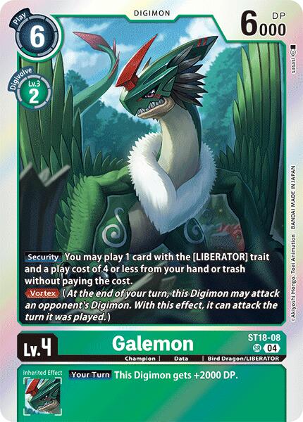 Galemon [ST18-08] [Starter Deck: Guardian Vortex] | Card Merchant Takapuna