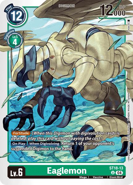 Eaglemon [ST18-13] [Starter Deck: Guardian Vortex] | Card Merchant Takapuna