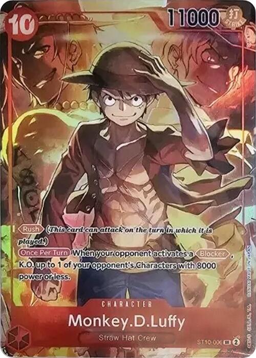 Monkey.D.Luffy (Treasure Booster Set) [One Piece Promotion Cards] | Card Merchant Takapuna
