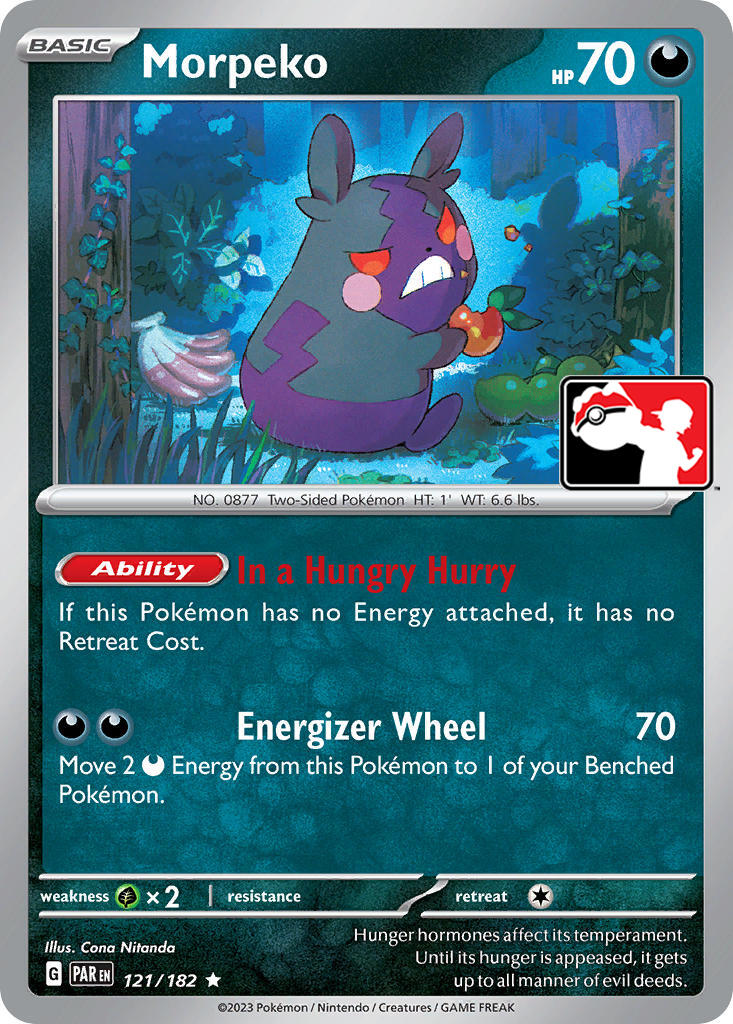 Morpeko (121/182) [Prize Pack Series Five] | Card Merchant Takapuna