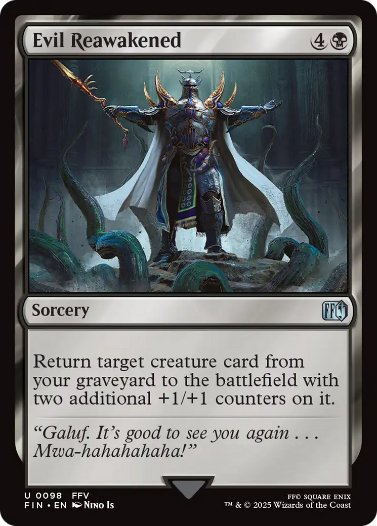 Evil Reawakened [FINAL FANTASY] | Card Merchant Takapuna