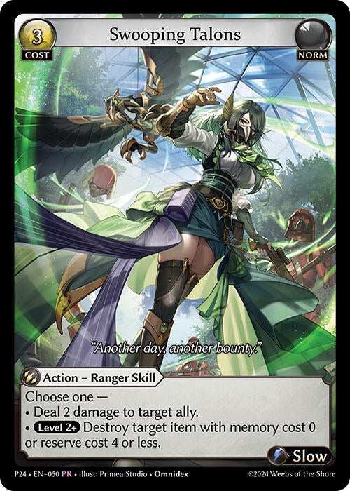 Swooping Talons (050) [Promotional Cards] | Card Merchant Takapuna
