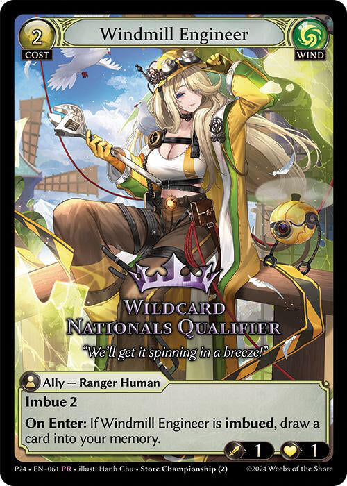 Windmill Engineer (061) [Promotional Cards] | Card Merchant Takapuna