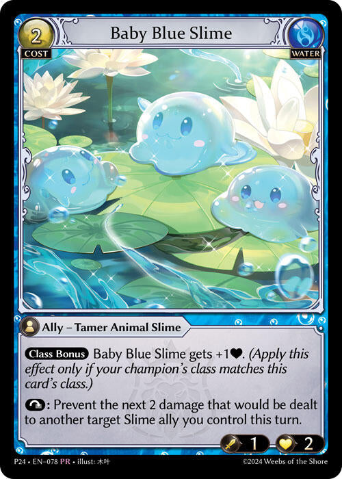 Baby Blue Slime (078) [Promotional Cards] | Card Merchant Takapuna