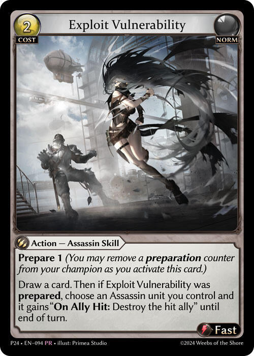 Exploit Vulnerability (094) [Promotional Cards] | Card Merchant Takapuna