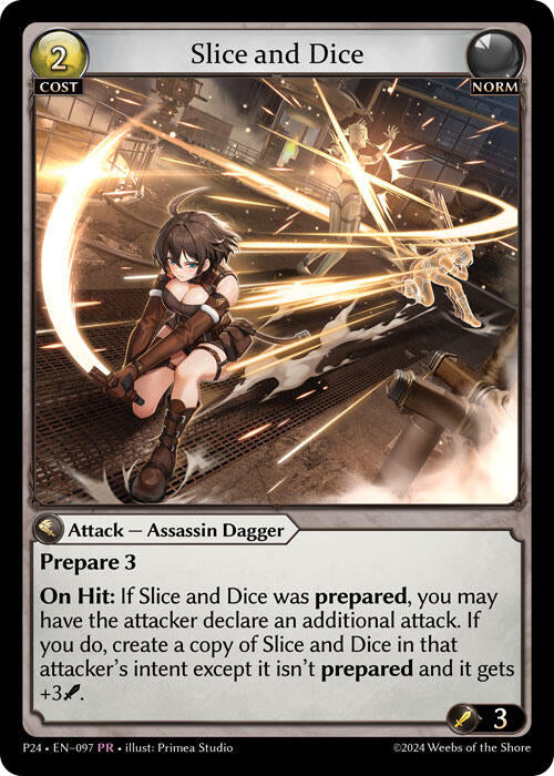 Slice and Dice (097) [Promotional Cards] | Card Merchant Takapuna