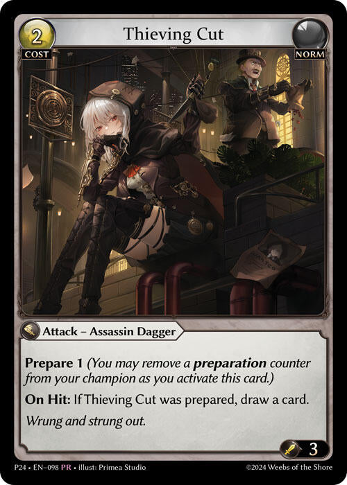 Thieving Cut (098) [Promotional Cards] | Card Merchant Takapuna