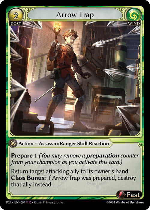 Arrow Trap (099) [Promotional Cards] | Card Merchant Takapuna