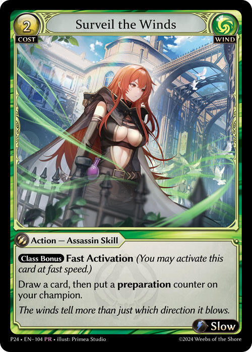 Surveil the Winds (104) [Promotional Cards] | Card Merchant Takapuna