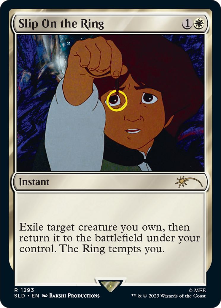 Slip on the Ring [Secret Lair Drop Series] | Card Merchant Takapuna