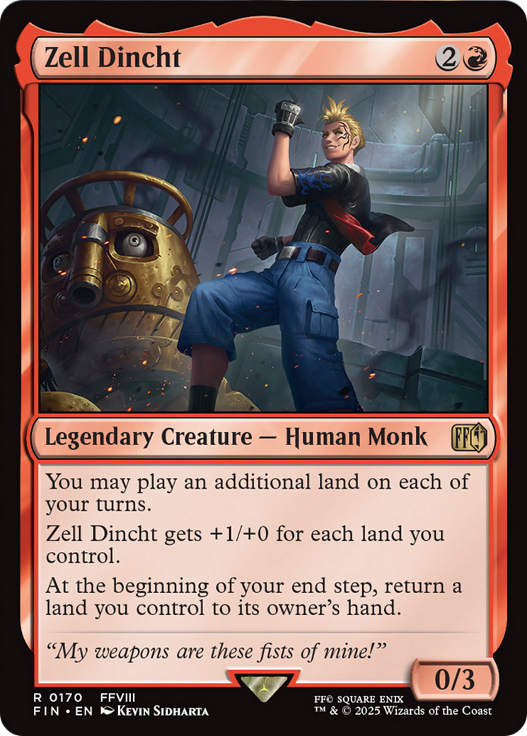 Zell Dincht [FINAL FANTASY] | Card Merchant Takapuna