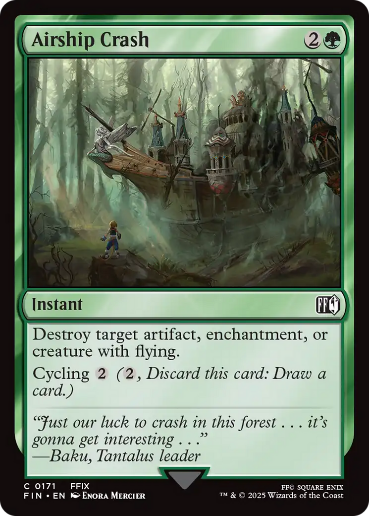 Airship Crash [FINAL FANTASY] | Card Merchant Takapuna