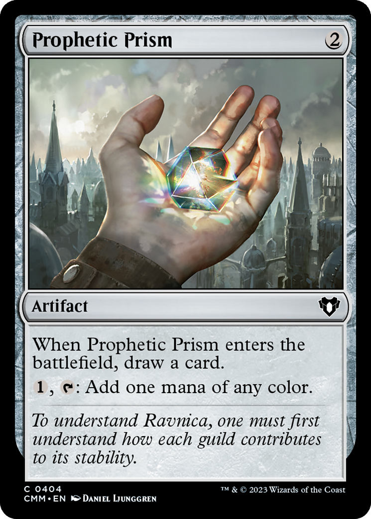 Prophetic Prism [Commander Masters] | Card Merchant Takapuna