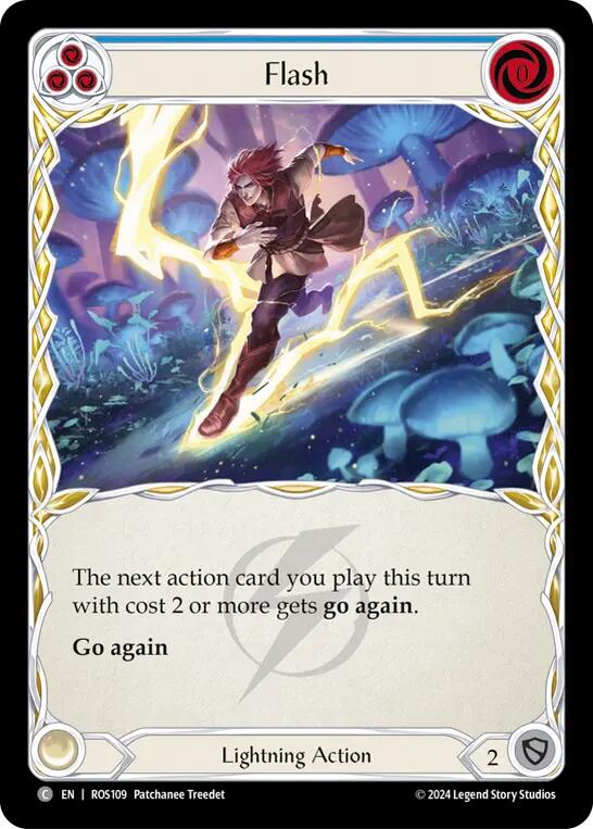 Flash (Blue) [ROS109] (Rosetta) | Card Merchant Takapuna
