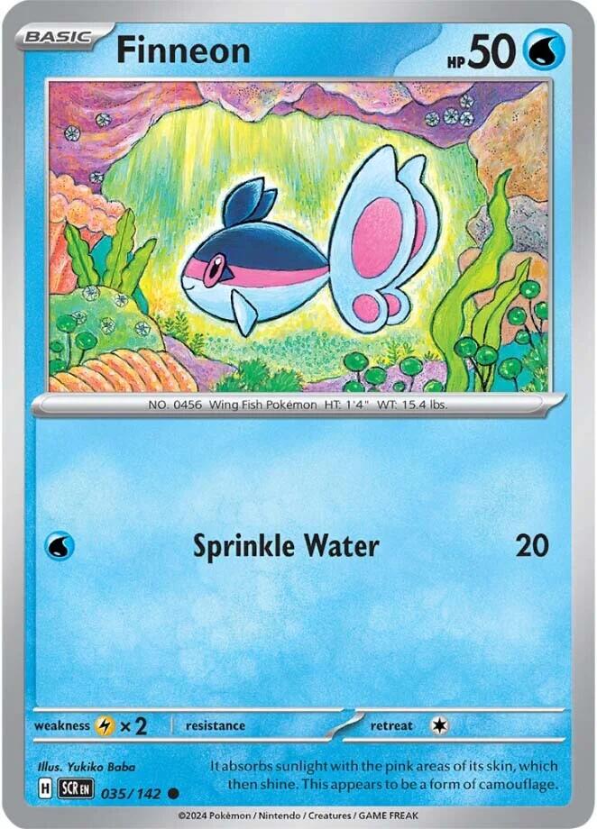 Finneon (035/142) [Scarlet & Violet: Stellar Crown] | Card Merchant Takapuna