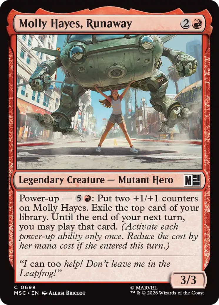 Molly Hayes, Runaway [Marvel Super Heroes Commander] | Card Merchant Takapuna