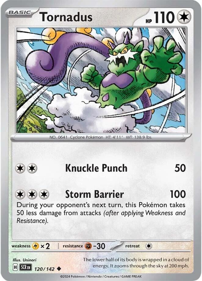 Tornadus (120/142) [Scarlet & Violet: Stellar Crown] | Card Merchant Takapuna