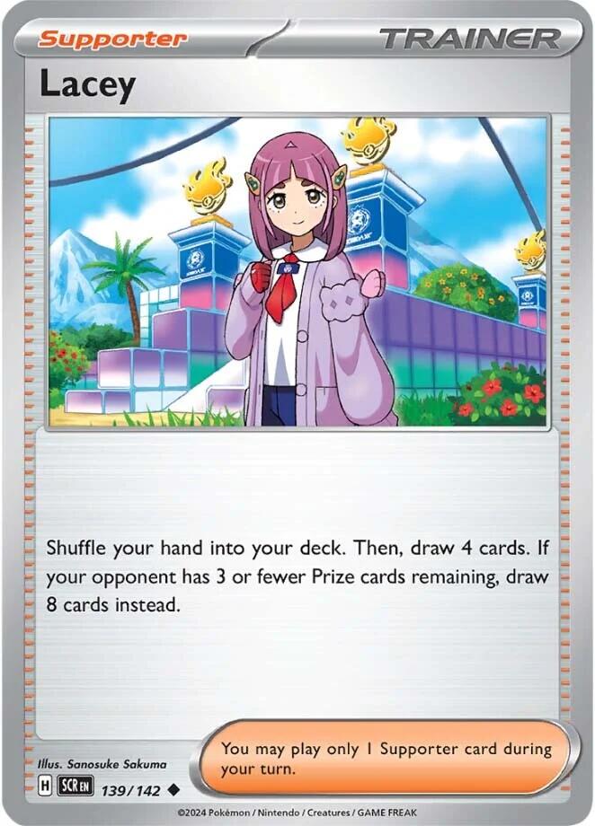 Lacey (139/142) [Scarlet & Violet: Stellar Crown] | Card Merchant Takapuna