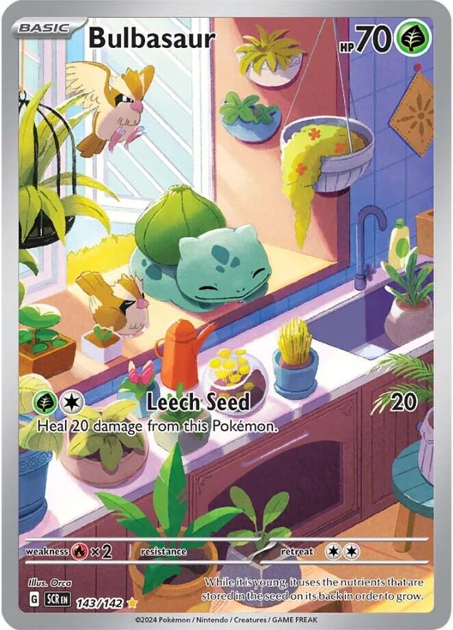 Bulbasaur (143/142) [Scarlet & Violet: Stellar Crown] | Card Merchant Takapuna