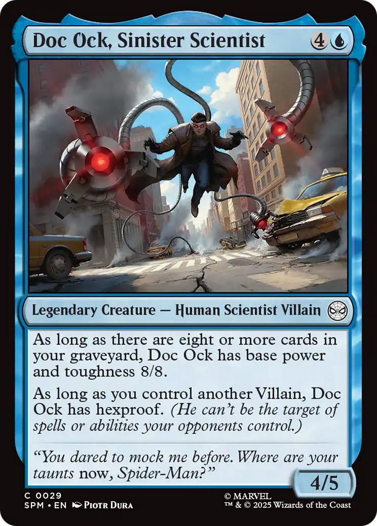 Doc Ock, Sinister Scientist [Marvel's Spider-Man] | Card Merchant Takapuna