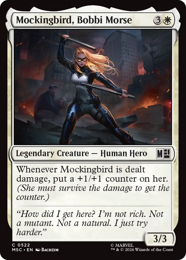 Mockingbird, Bobbi Morse (0522) [Marvel Super Heroes Commander] | Card Merchant Takapuna
