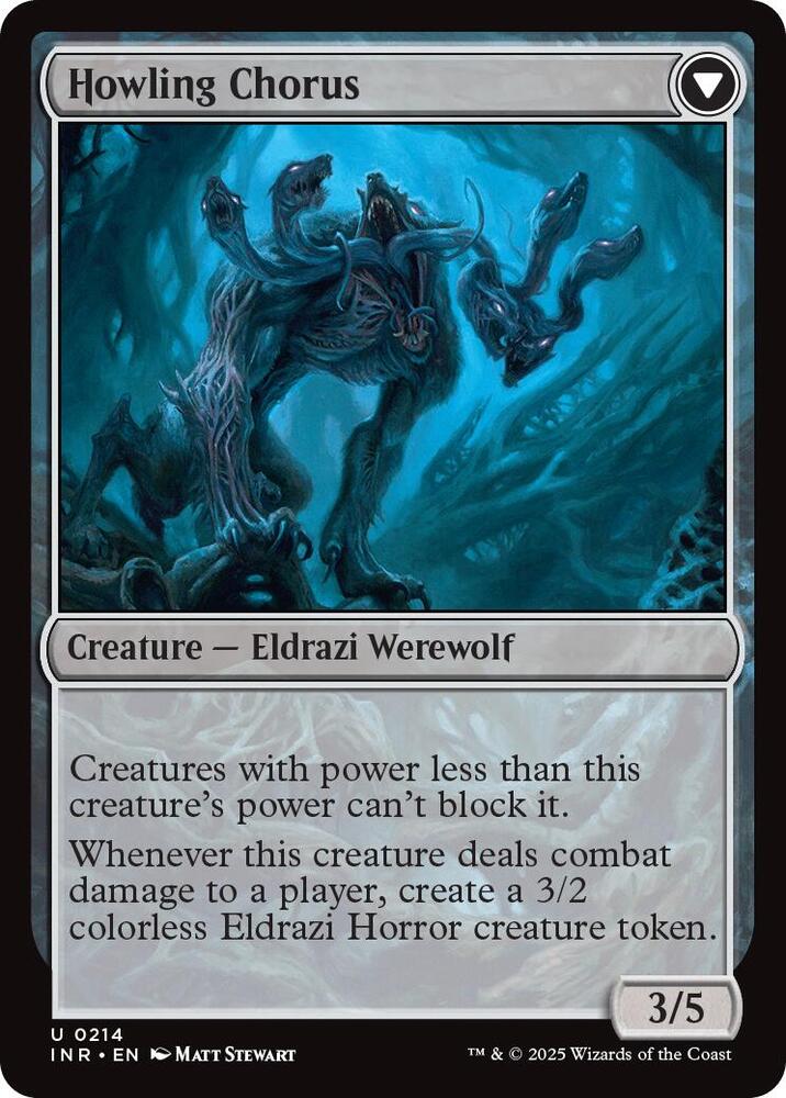 Shrill Howler // Howling Chorus [Innistrad Remastered] | Card Merchant Takapuna