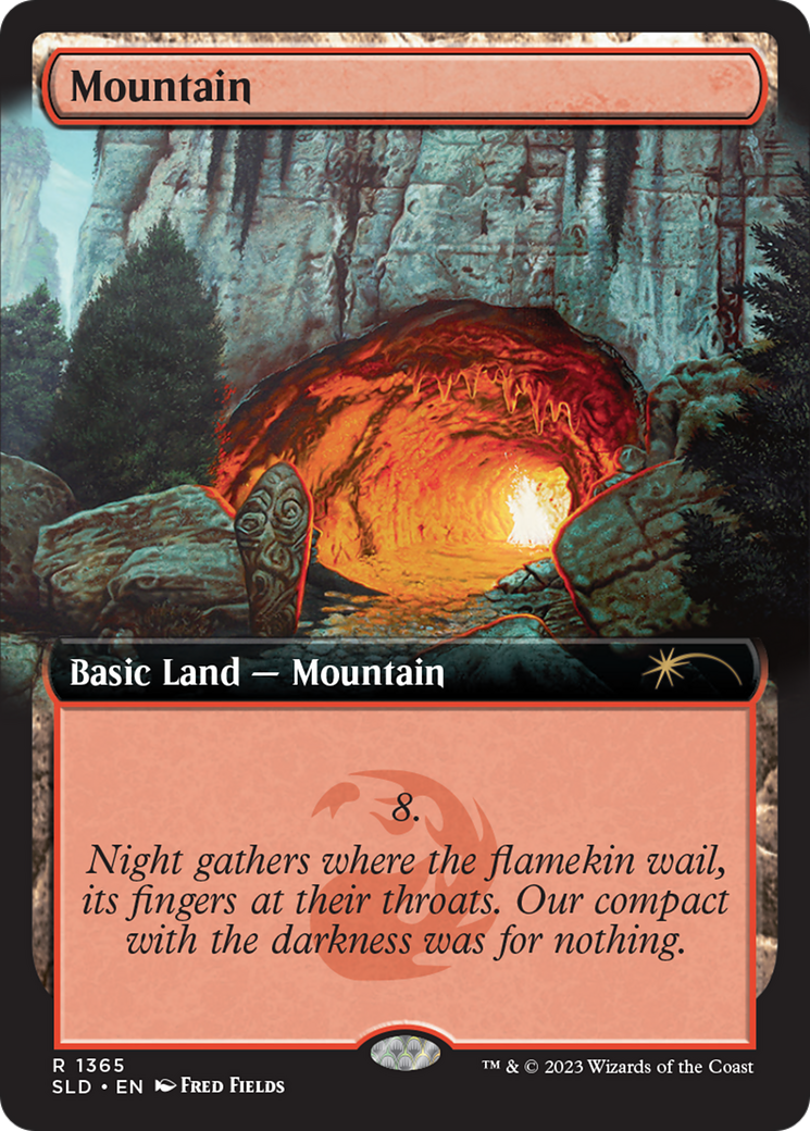 Mountain (1365) [Secret Lair Drop Series] | Card Merchant Takapuna