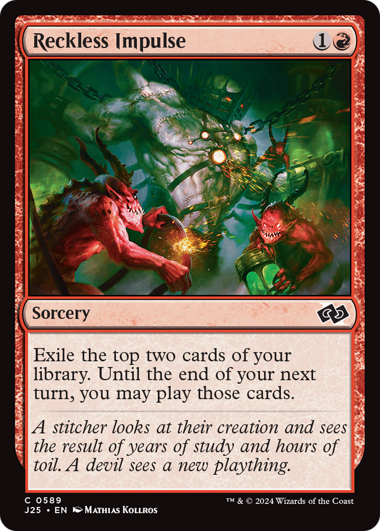 Reckless Impulse [Foundations Jumpstart] | Card Merchant Takapuna