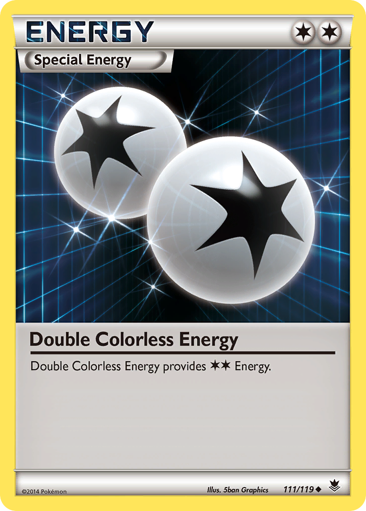 Double Colorless Energy (111/119) [XY: Phantom Forces] | Card Merchant Takapuna