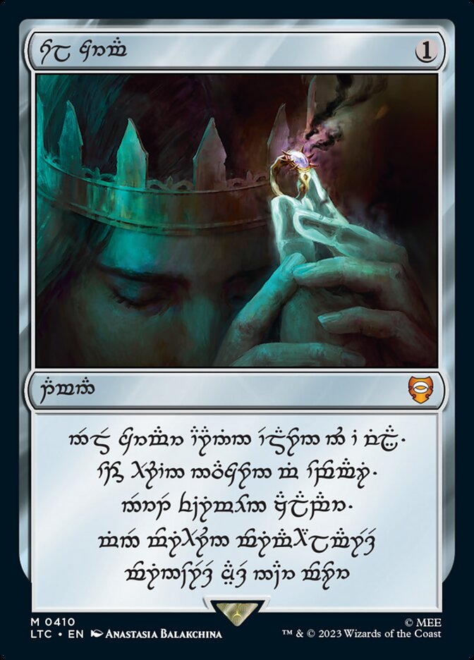 Sol Ring (410) (Human) [The Lord of the Rings: Tales of Middle-Earth Commander] | Card Merchant Takapuna