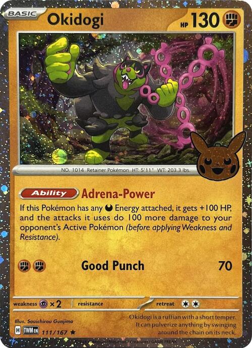 Okidogi (111/167) (Cosmos Holo) [Trick or Trade] | Card Merchant Takapuna