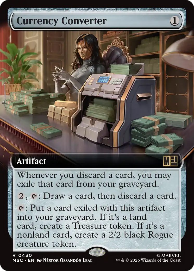 Currency Converter (Extended Art) [Marvel Super Heroes Commander] | Card Merchant Takapuna