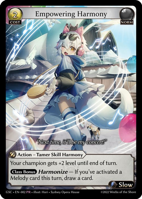 Empowering Harmony (002) [Promotional Cards] | Card Merchant Takapuna