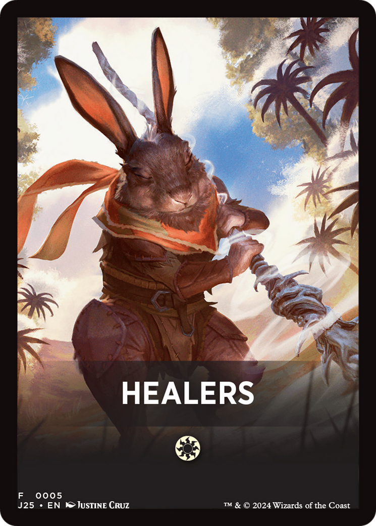 Healers Theme Card [Foundations Jumpstart Front Cards] | Card Merchant Takapuna