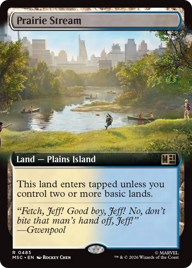 Prairie Stream (Extended Art) [Marvel Super Heroes Commander] | Card Merchant Takapuna