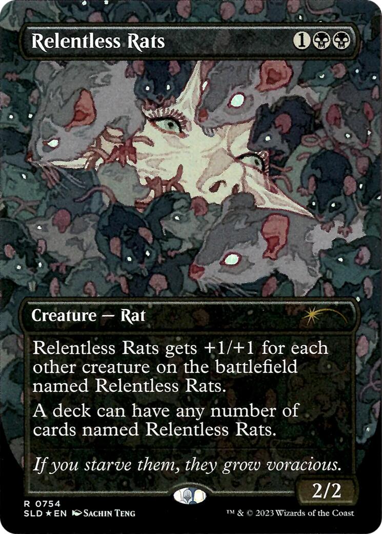 Relentless Rats (754) [Secret Lair Drop Series] | Card Merchant Takapuna