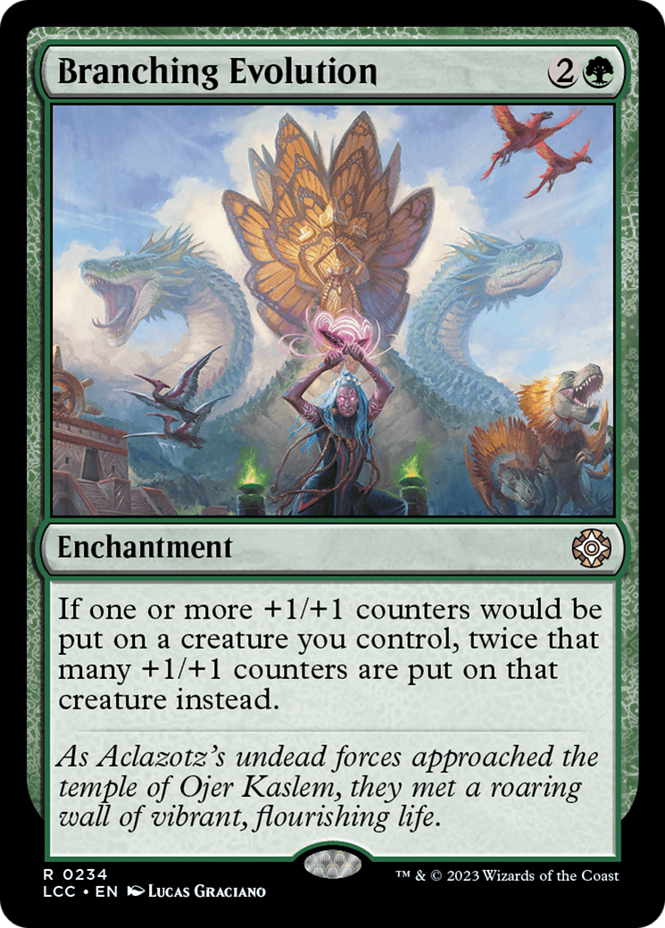 Branching Evolution [The Lost Caverns of Ixalan Commander] | Card Merchant Takapuna