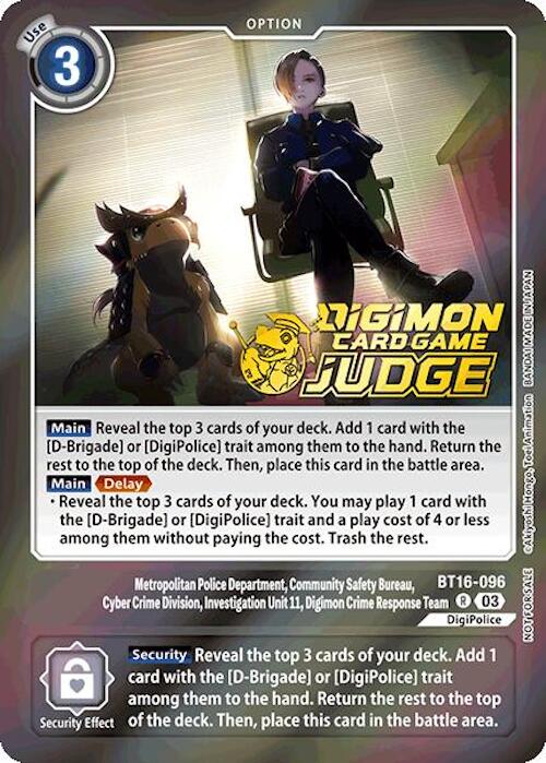 Metropolitan Police Department, Community Safety Bureau, Cyber Crime Division... [BT16-096] (Judge Pack 6) [Beginning Observer] | Card Merchant Takapuna